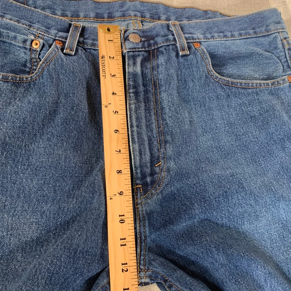Levi Strauss Co 505 Jeans Mens‎ W38 L30 See PicsBlue Denim Straight Leg Classic